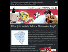 Tablet Screenshot of kompletnisvatba.cz